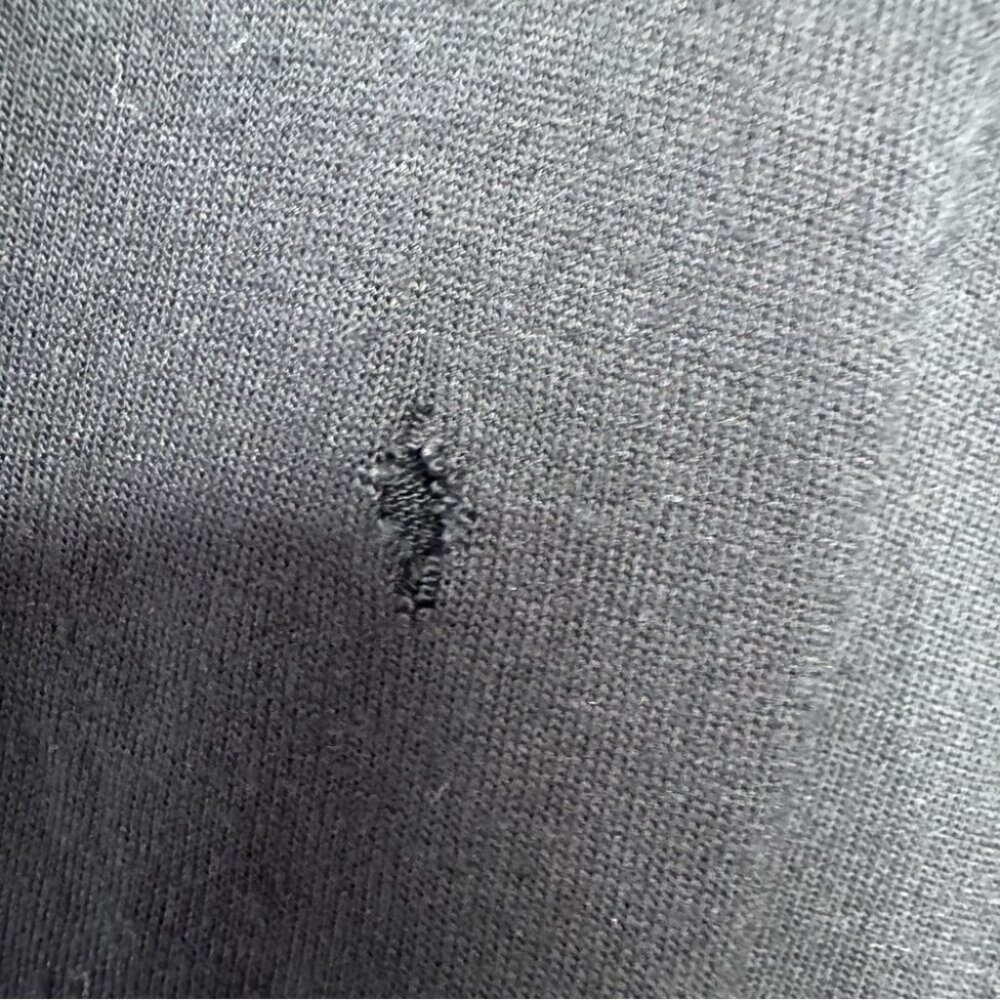 Wilfred free long sleeve top black scoop neckline basic casual comfy buttery - Picture 5 of 5